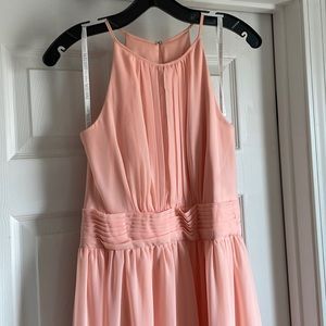 David’s bridal bridesmaid dress. High neck chiffon Bellini size 8